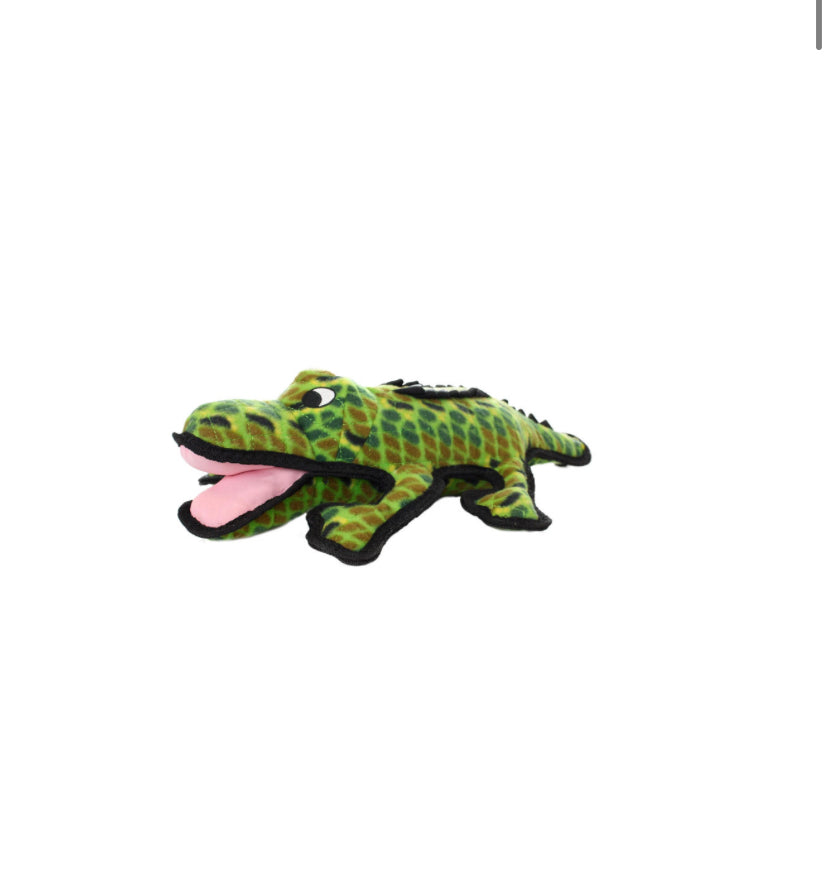 Tuffy Alligator Dog Toy 18”