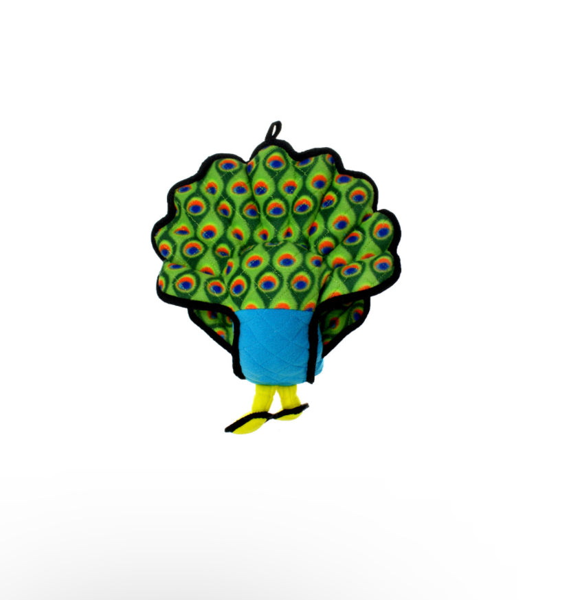 Tuffy Peacock Dog Toy 14”