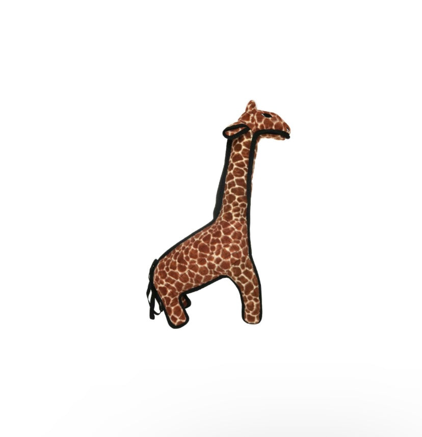 Tuffy Jr. Giraffe Dog Toy 11”