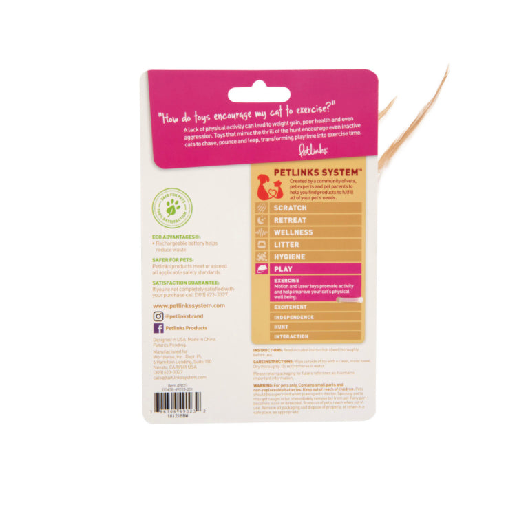 Petlinks Foxy Frenzy Electronic Motion Cat Toy