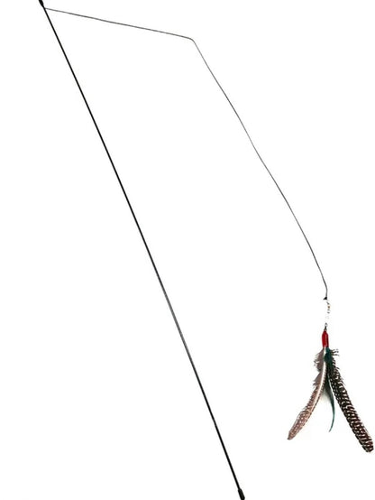 Go cat feather toy