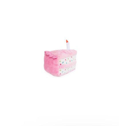 Birthday Cake Pink Dog Toy